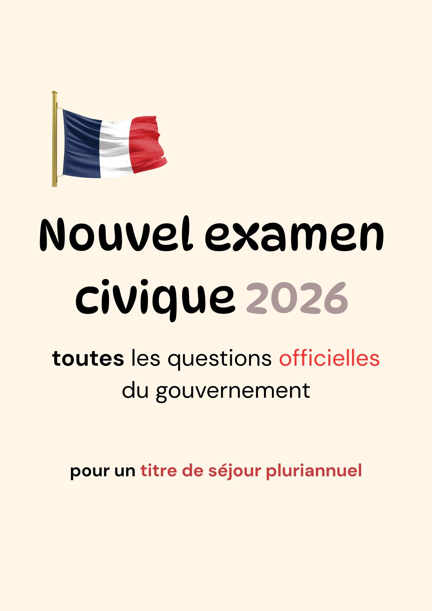 Questions et réponses - examen civique